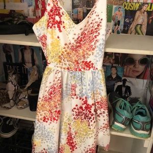 NWOT Water color print dress size medium